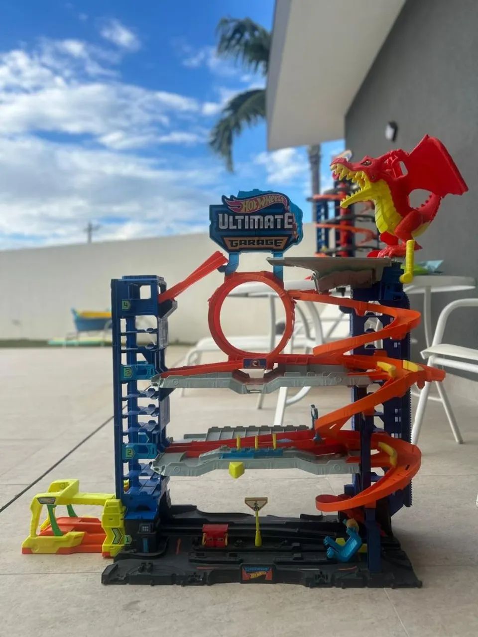 hot wheels garagem dragao - Foto 2