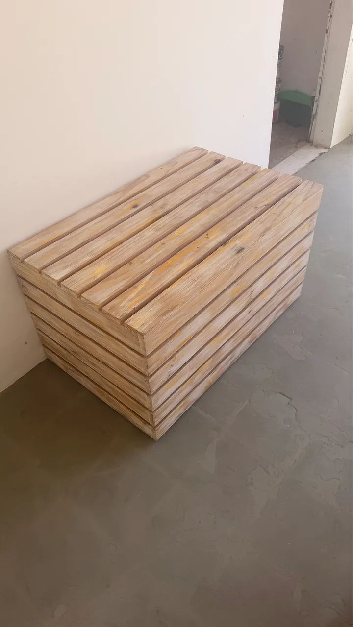 Banco de pallet
