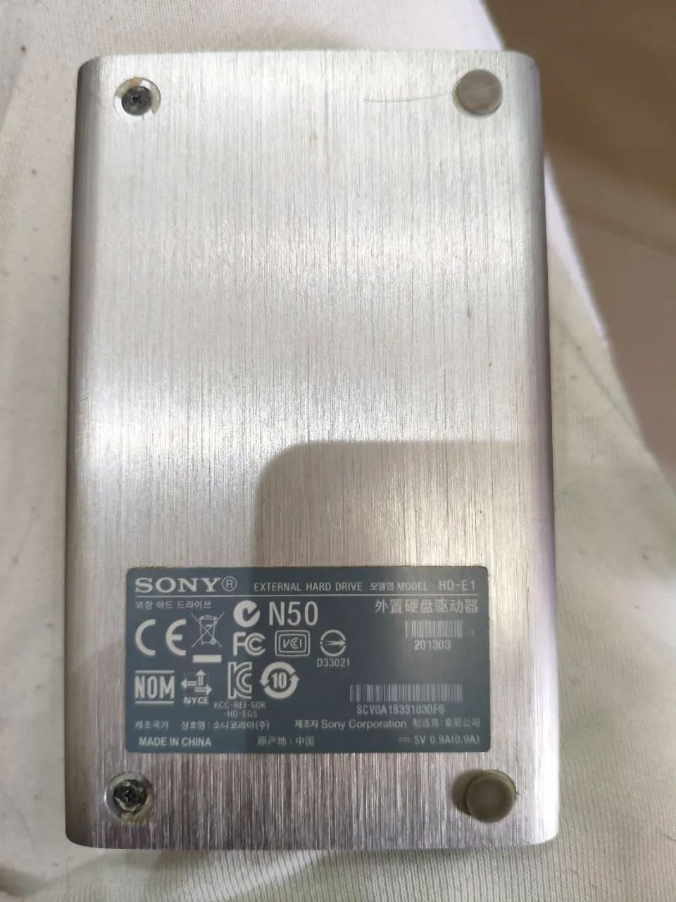 HD externo 1 tera