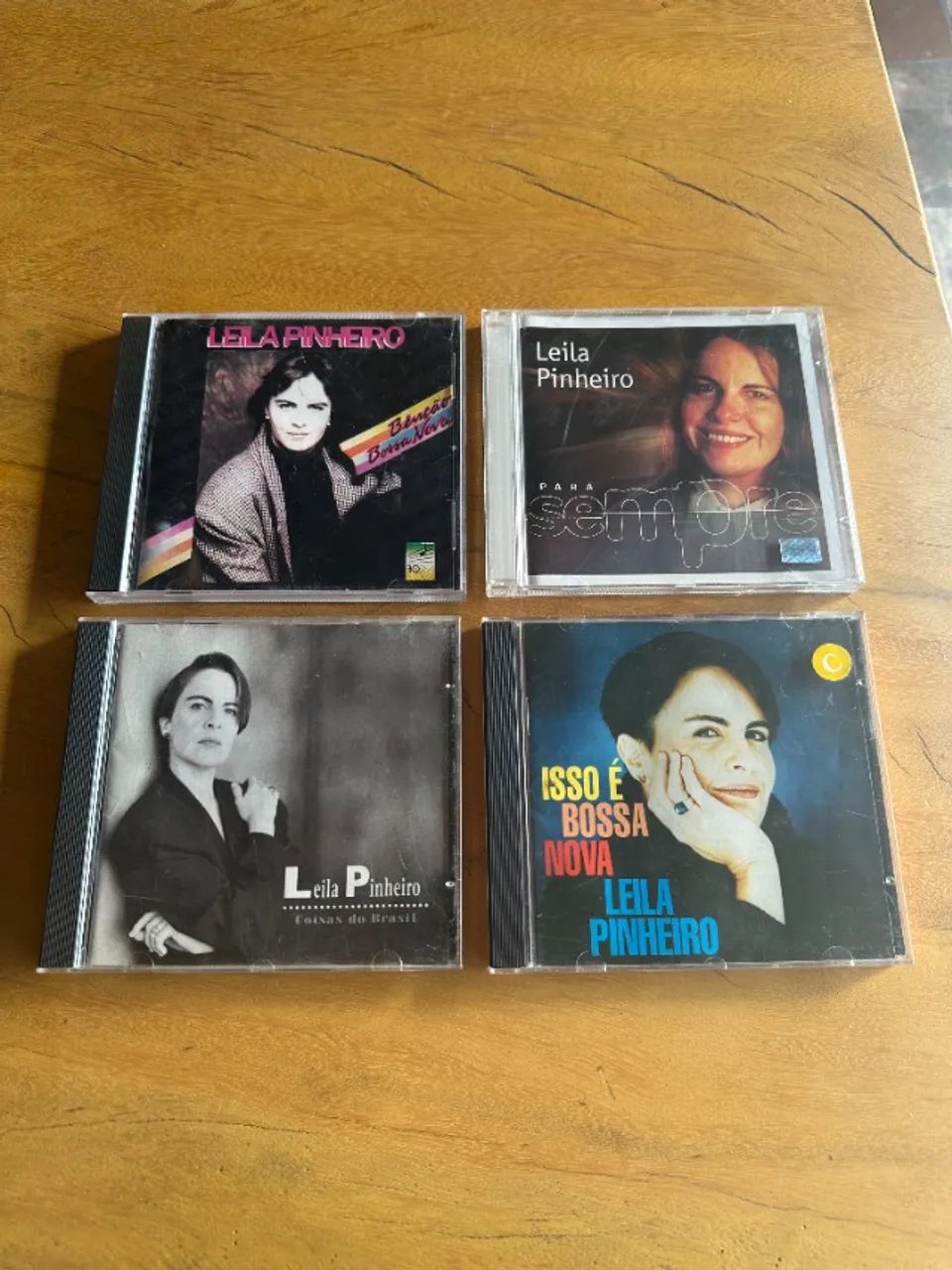 Leila Pinheiro - Lote c/ 4 CDS