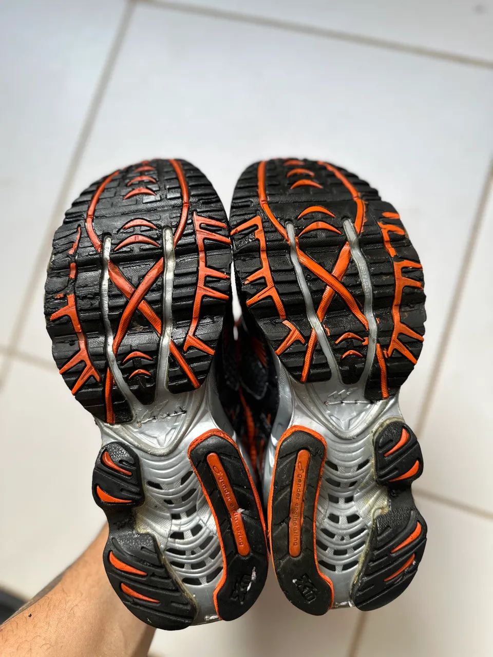 Mizuno Wave Prophecy 1 - Preto/Laranja - Foto 5