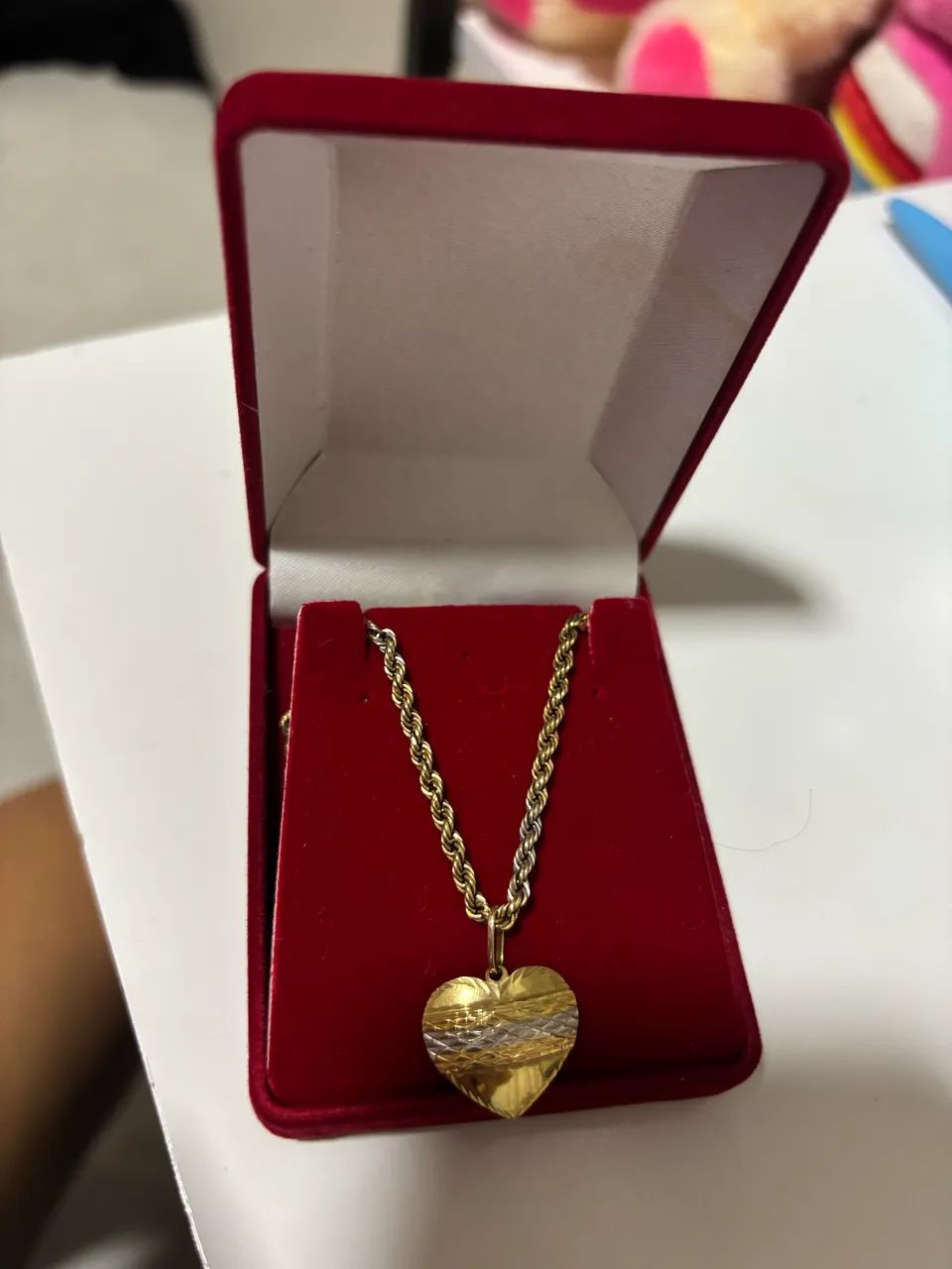 Lindo colar de ouro 18 k - Foto 4