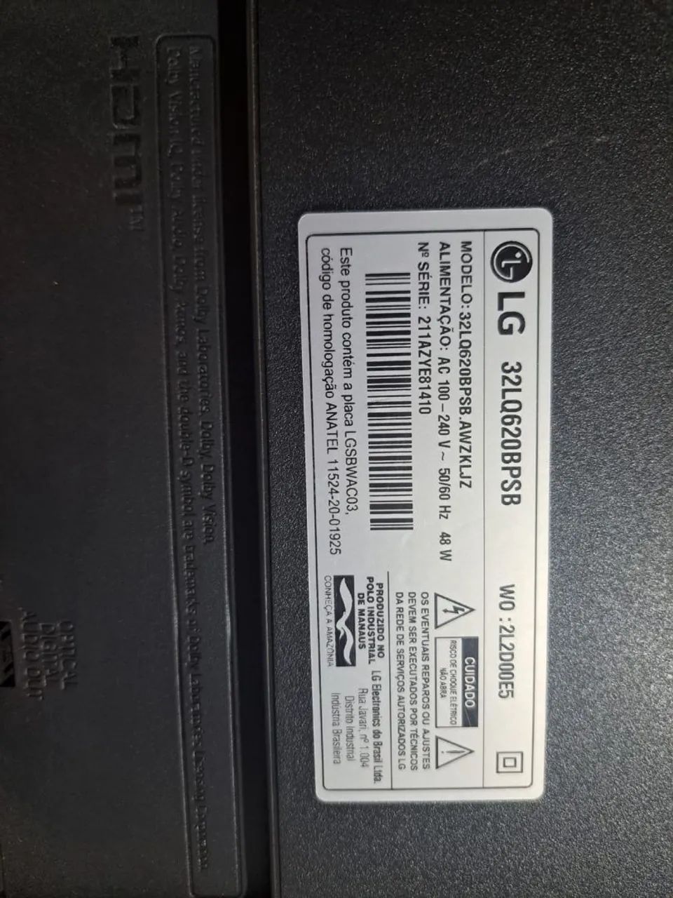 TV LG SMART 32 POLEGADAS ta bem zeradinha.  - Foto 2