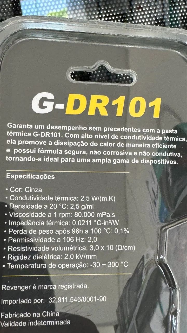 Pasta térmica de alta resistência 1G - Foto 2