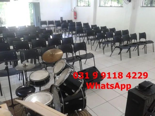 Cadeiras para Igreja, Comercio e Casa - Entrega Grátis para Bh - Novas - Foto 2