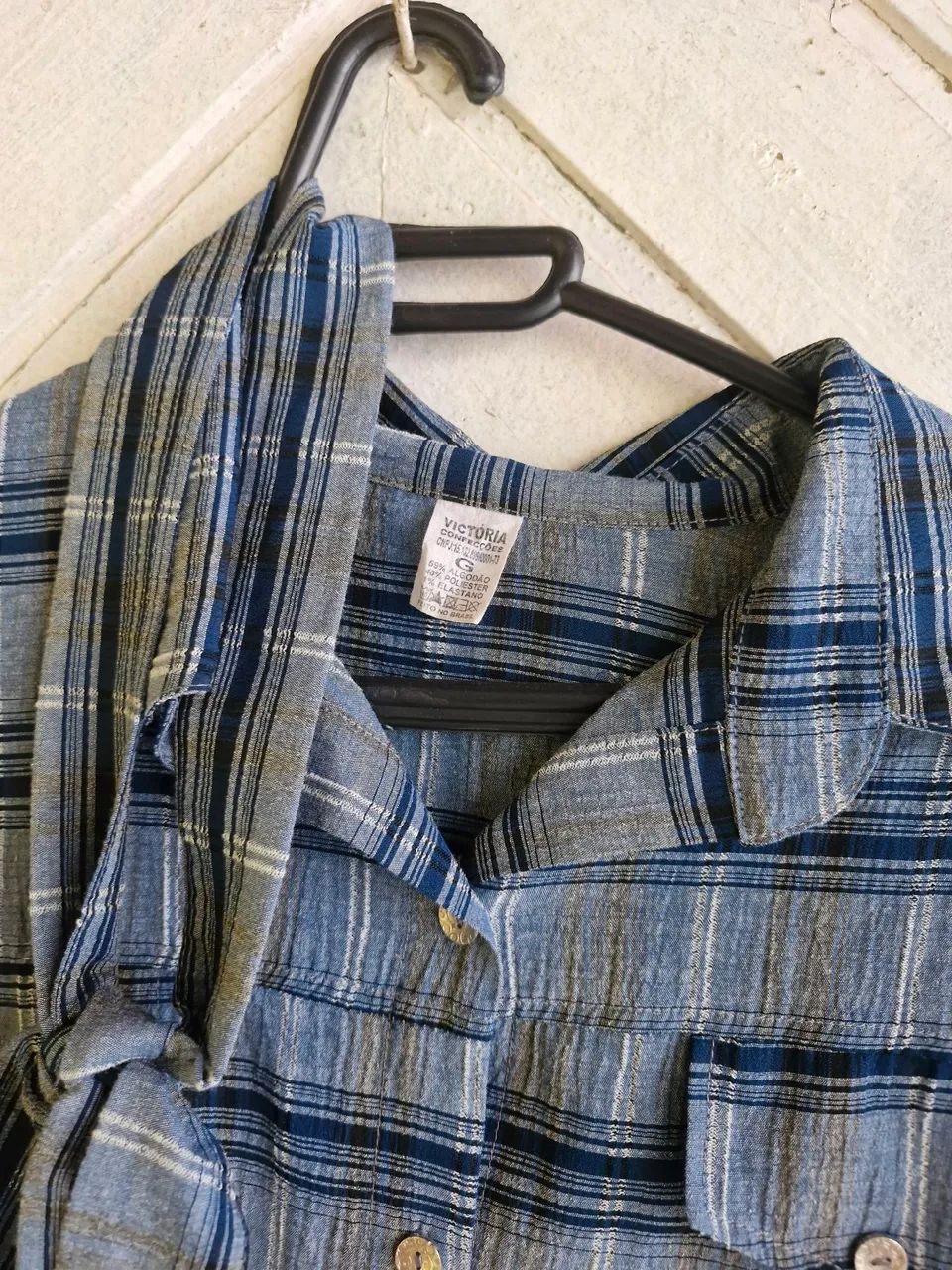 Camisa xadrez feminina  - Foto 3