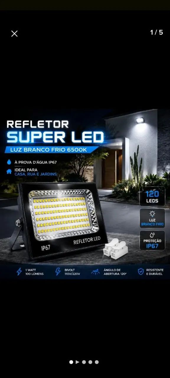 Refletor super Led 