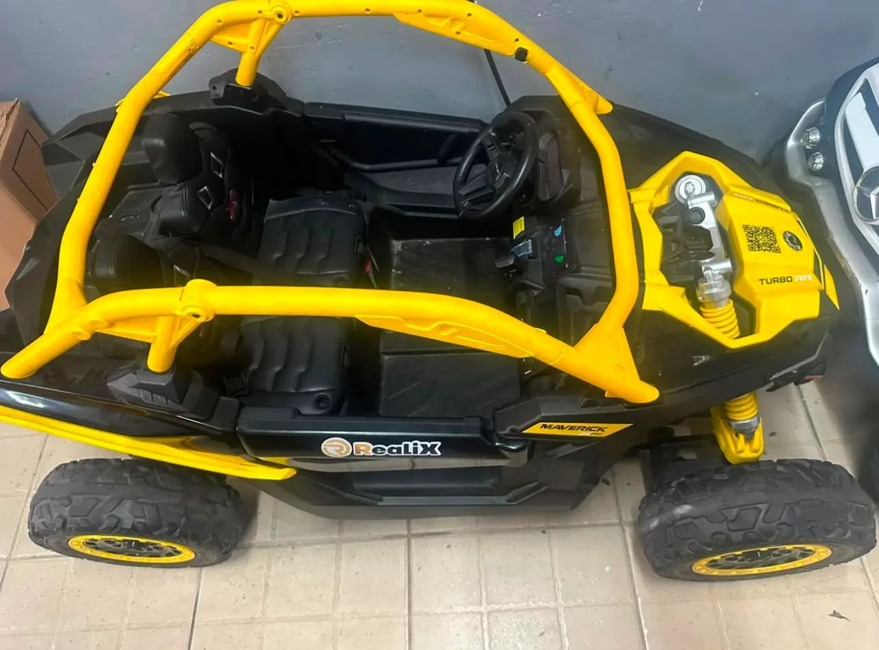 Carro elétrico infantil Utv 24v 12v - Foto 2