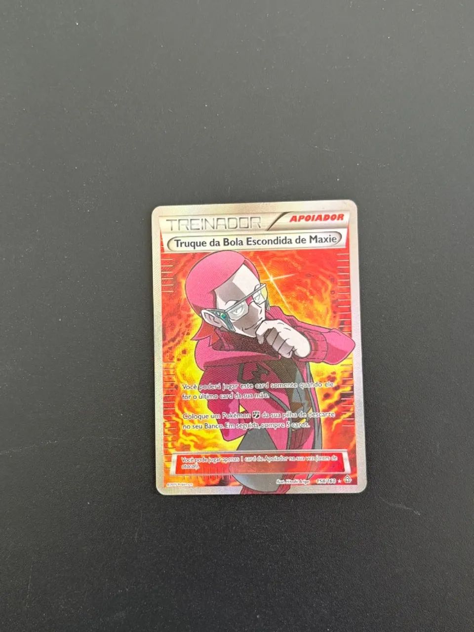 Carta pokemon Truque da bola escondida de Maxie