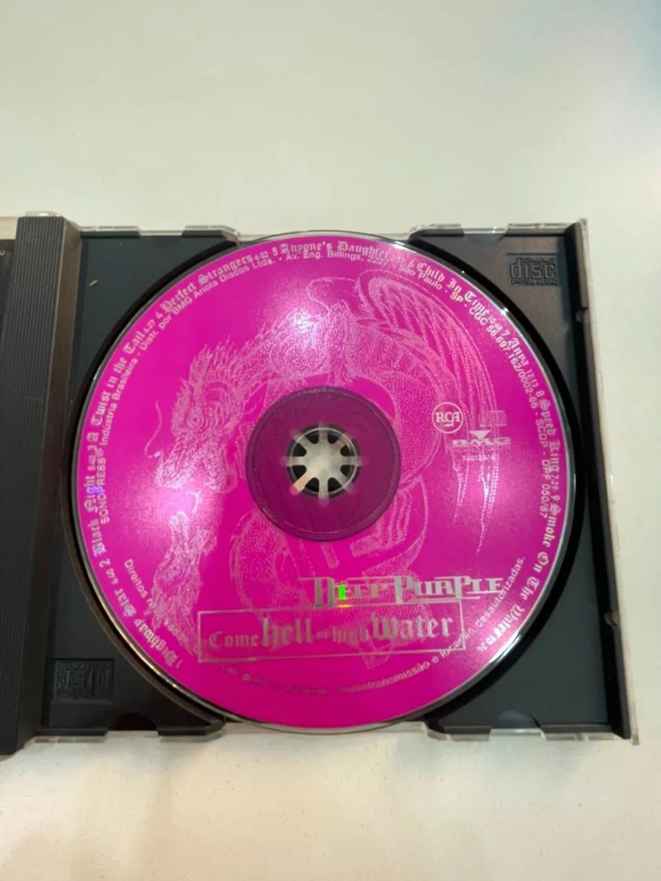 CD DEEP PURPLE - COME HELL OR HIGH WATER (ORIGINAL) - Aparelhos de