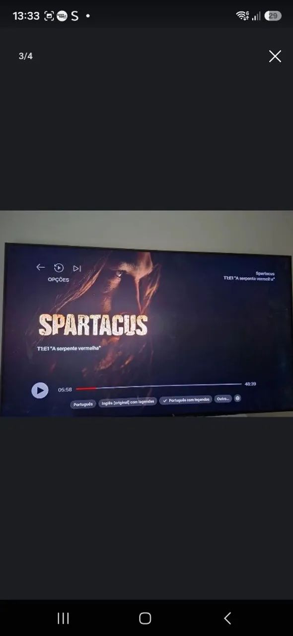 TV SMART 55" 4K , Funciona perfeitamente todas as funções! * - Foto 2