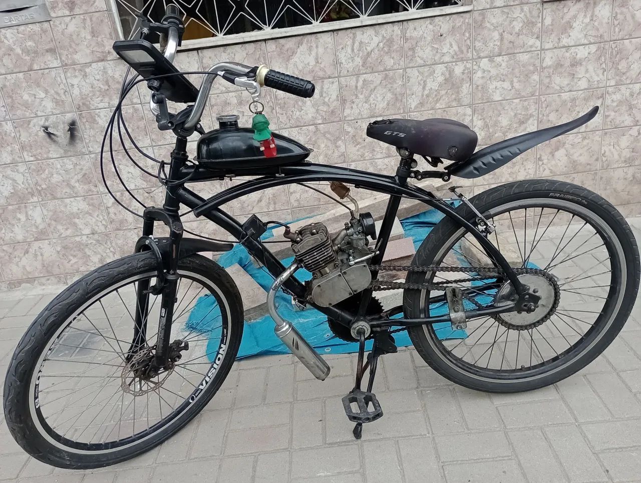 Bicicleta motorizada 80cc - Foto 3