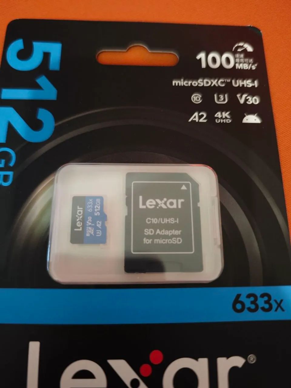 SD Card 512Gb Lexar - Foto 3