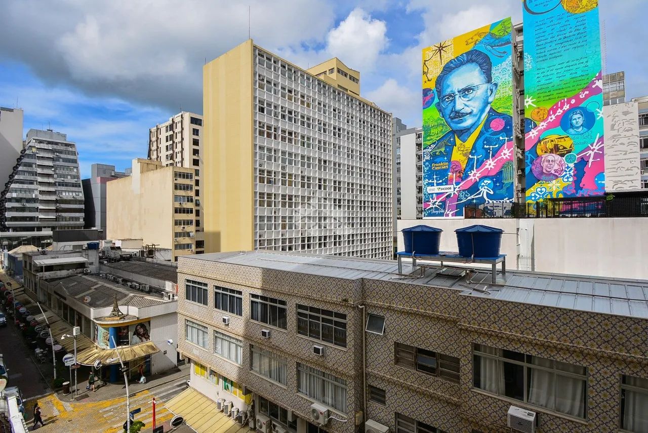 APARTAMENTO 3 QUARTOS COM VAGA E PORTARIA NO CENTRO DE FLORIANÓPOLIS - Foto 5