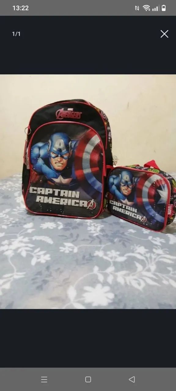 Mochila+ Lancheira 