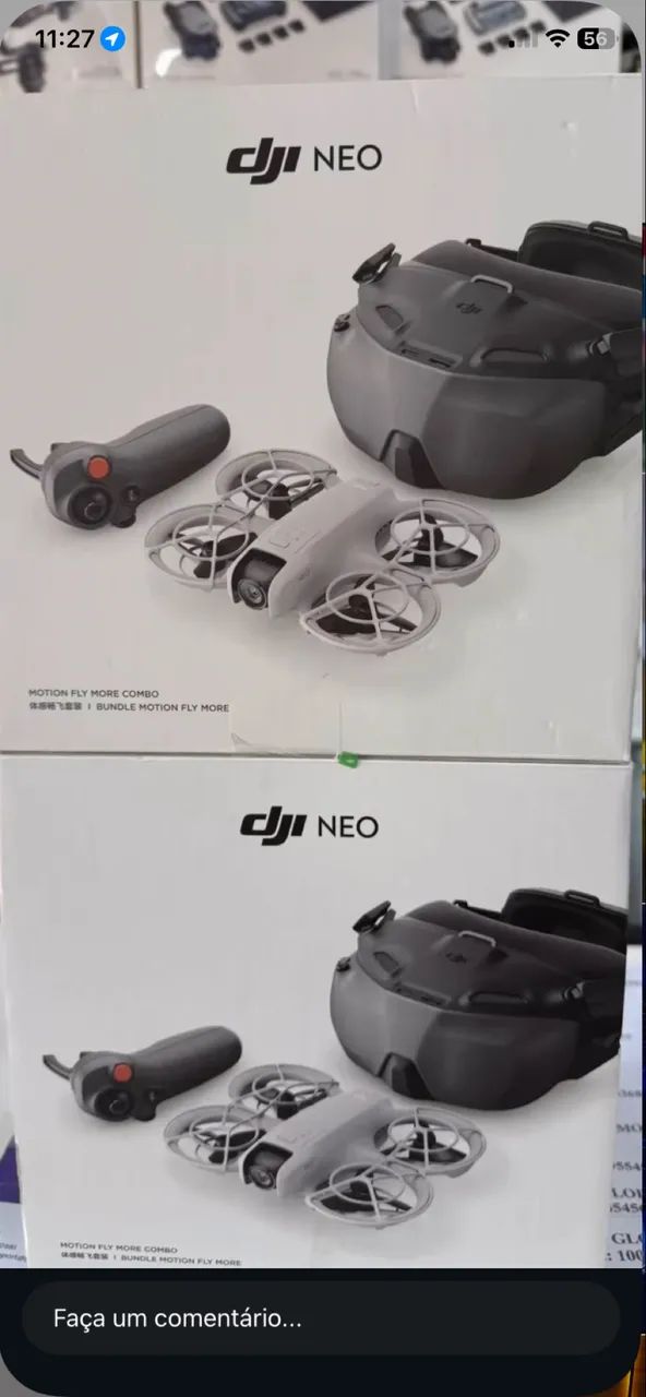 Drone DJI Neo 2 Fly More Combo (Motion 3 + Goggles N3) Novo lacrado Garantia Loja Física
