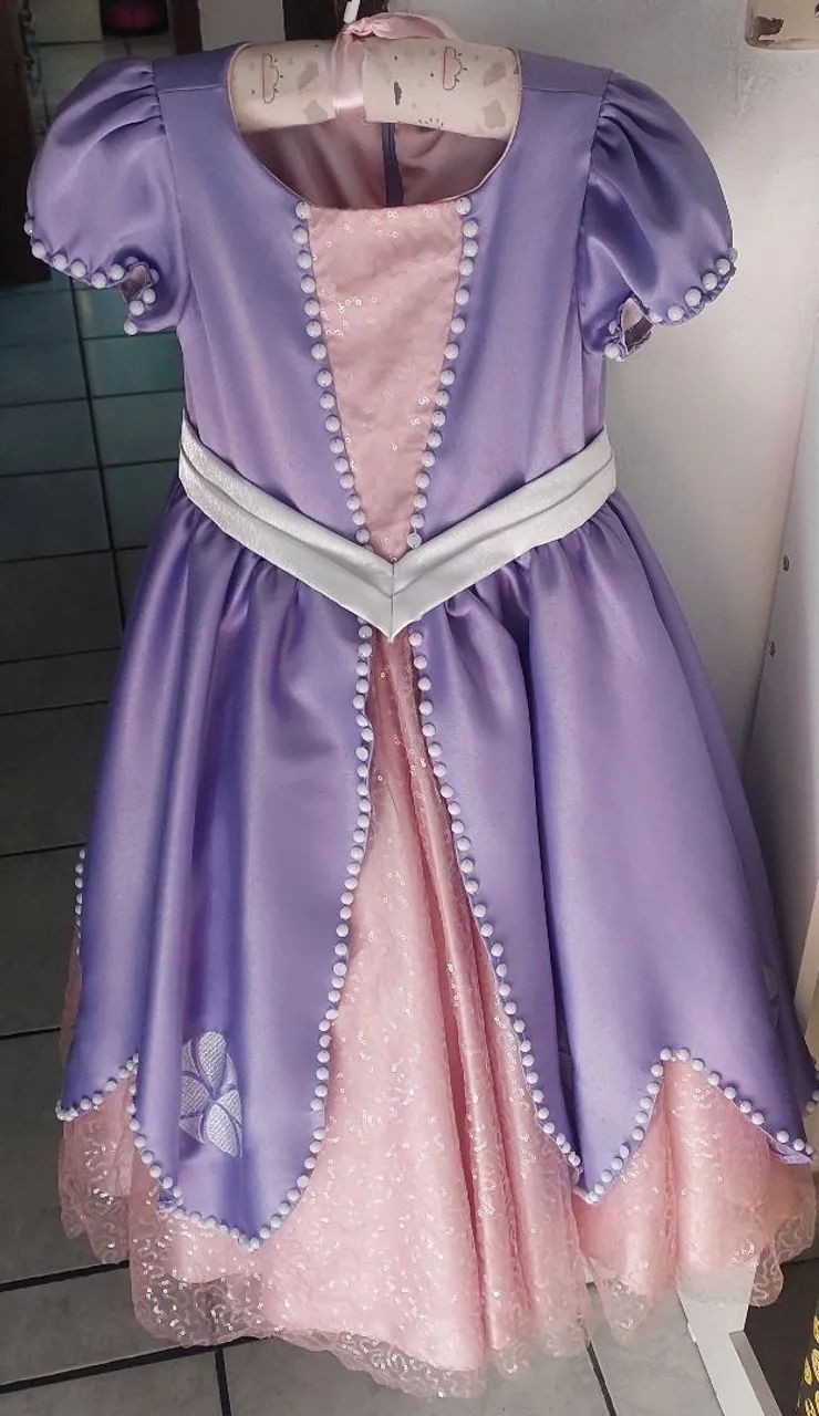 Vestido Fantasia Princesa Sofia  - Foto 3