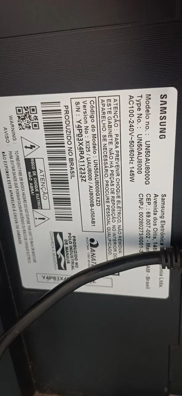 Vd. Tv samsung smart  un50au8000g - Foto 3