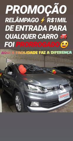 Showroom DE APROVAÇÃO! R$1MIL DE ENTRADA(CROSSFOX 1.6 2015 COMPLETO)