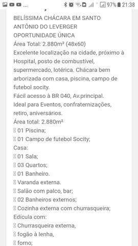 Vendo chacarra em Santo Antônio - Foto 2