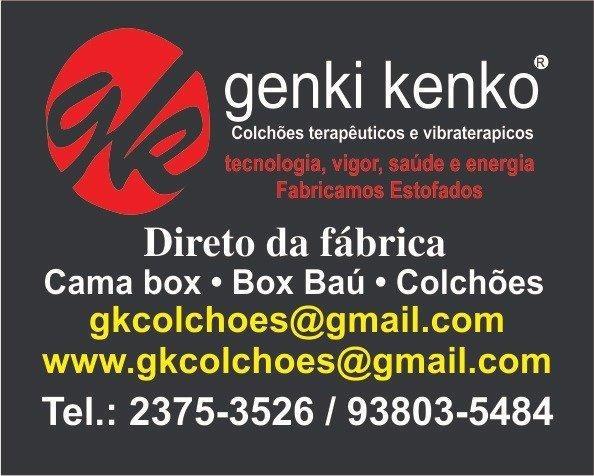 Cama box e colchao D33 Genki Kenko - Foto 2