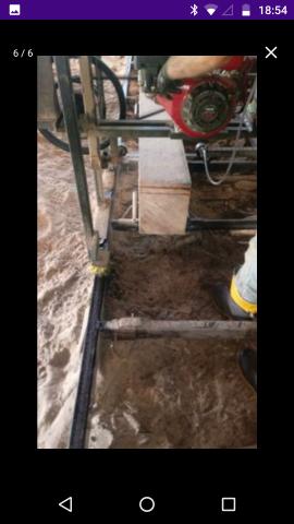 Serraria móvel, tora 1m, trilho 6m, motor 15hp gasolina PE, ótimo custo benefício!!! - Foto 3