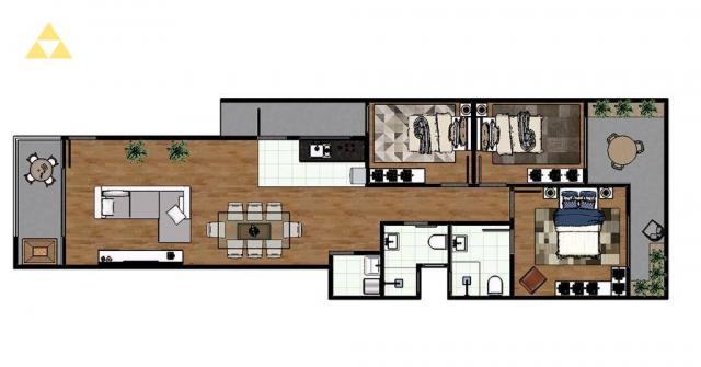 Apartamento com 3 dormitórios à venda, 85 m² por r$ 299.000 - itajuba - barra velha/sc - Foto 16
