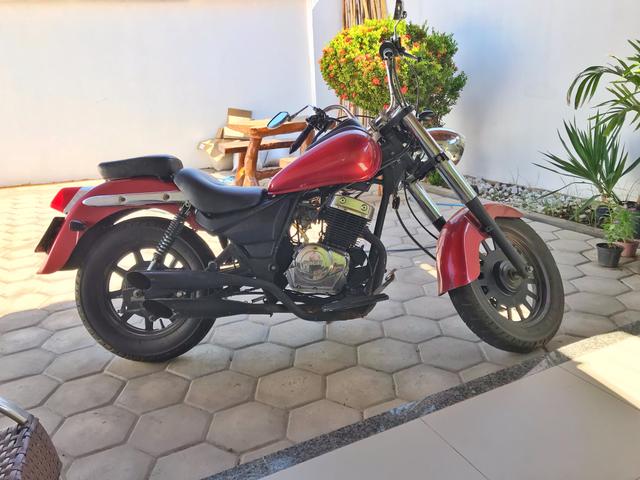 Moto Custom 250 cc zero defeitos - Foto 2