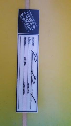 Longboard Radical 9.1 + 3 quilhas +strep + capa - Foto 6