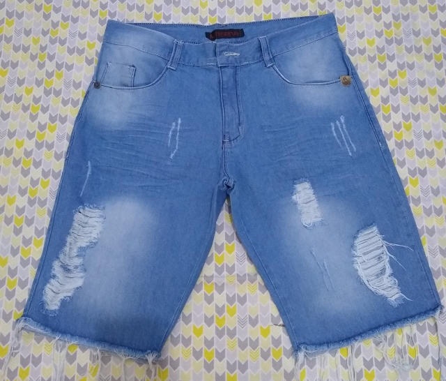 Bermuda Jeans Masculina Short Masculino Jeans Roupas E Acessorios Masculinos Roupas E Calcados Coroa Do Meio Aracaju Olx