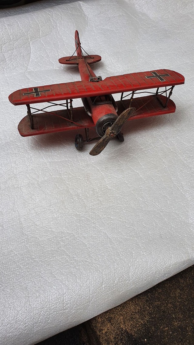 Raríssima antiguidade réplica de aviao - Foto 3