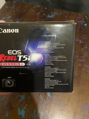 Câmera canon t5i na caixa  - Foto 6
