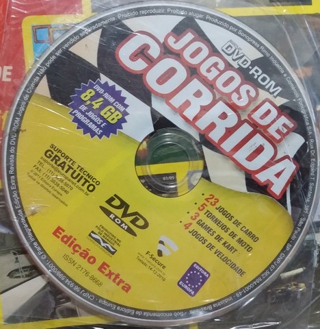 Cd Rom Jogos De Corrida Original