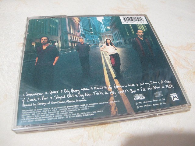 CD Garbage - edição brasileira de 1995 (usado) - Foto 2