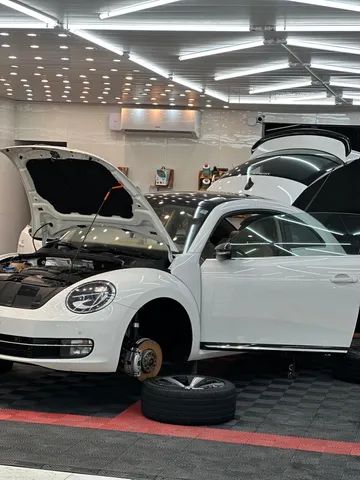 Fusca tsi 211 cv  com teto e som Fender e chave presencial - Foto 5