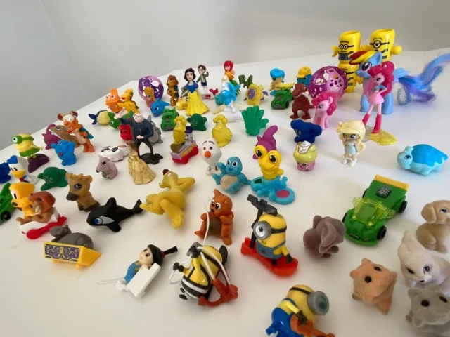 Miniatura Antiga Boneco Pássaro Brinquedo Kinder Ovo Coleção