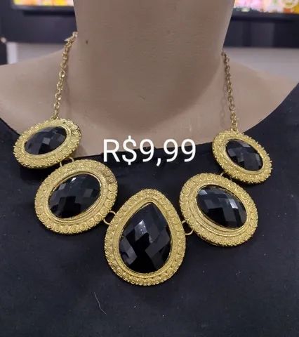 Gargantilha e colares novos  - Foto 5