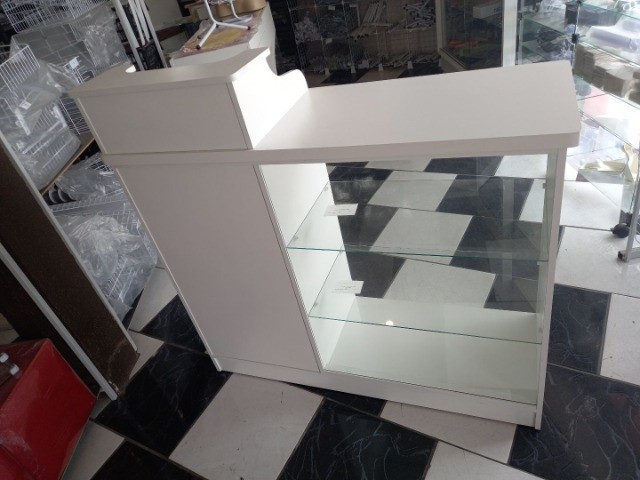 Balcão Caixa Vitrine 1,20x1,00x0,40 (Leia a Descrição) - Foto 3