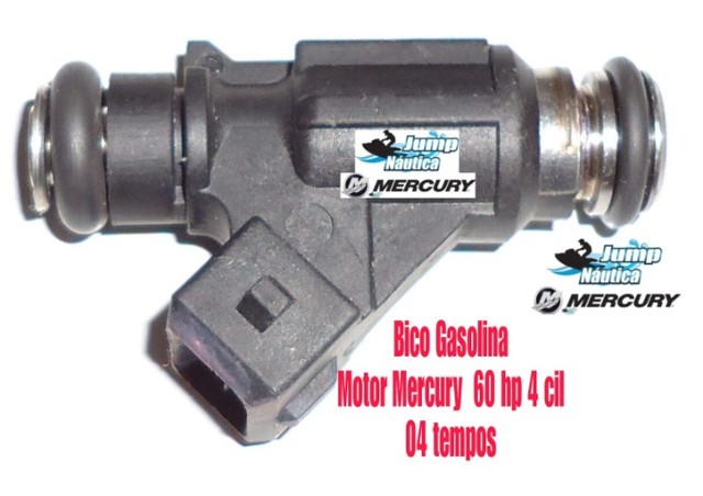 Bico Gasolina Motor Mercury 60 HP 4 cil 4 tempos