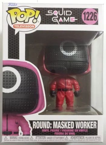 Funko Pop Squid Game Round Masked Worker - Foto 2