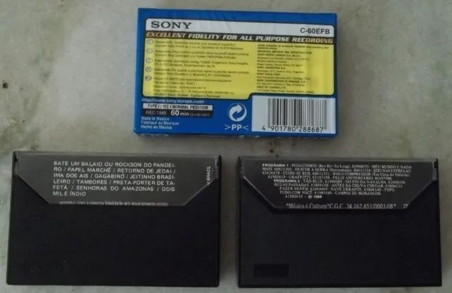 Fitas K7 Nova e Lacrada e Originais de Gravadoras, tocando perfeitamente, imperdível - Foto 2