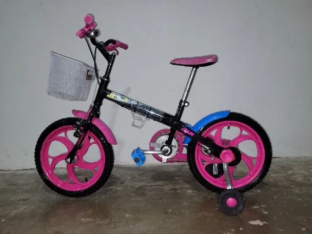 Bicicleta Caloi Barbie 16 - Aro 16 - Freio Cantilever/Tambor - Feminina -  Infantil