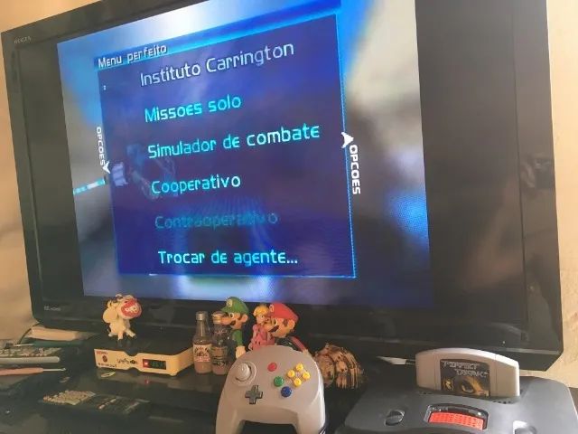 Perfect Dark em Português Nintendo 64 - N64 - Jogos de Vídeo Game