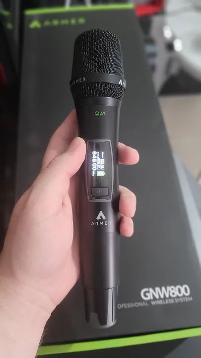 Microfone Sem Fio Armer A7 - Foto 2