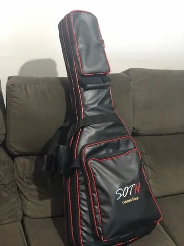 Bag semi case Soth Super Luxo 2 guitarras