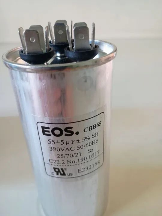 Capacitores para ar-condicionado novos valor 50,00 - Foto 3