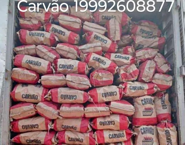 Carvão e lenha de eucalipto pra churrasco  - Foto 2