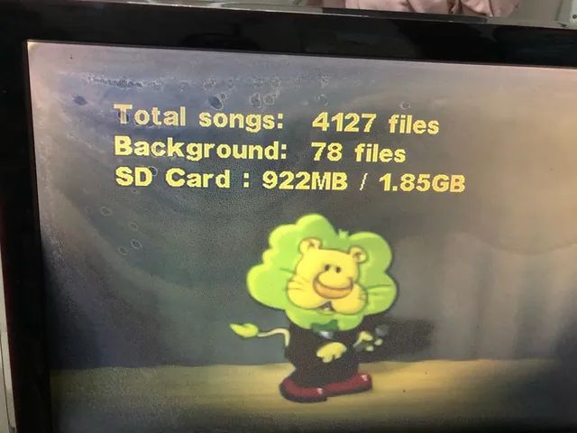 Videoke Raf pro 500 com 4.127 músicas 