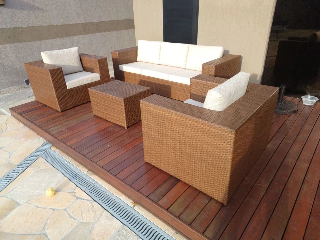 Conjunto de Móveis para Área Externa - Verde - Foto 4