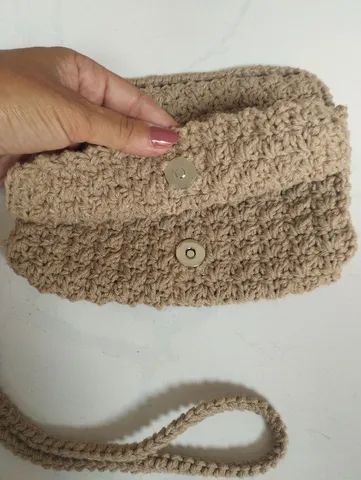 Bolsa em crochê  - Foto 2